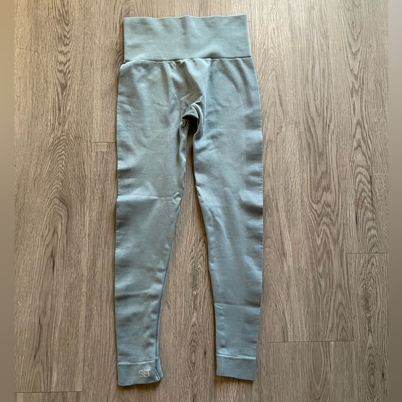 Set active teal leggings - Picture 3 of 4